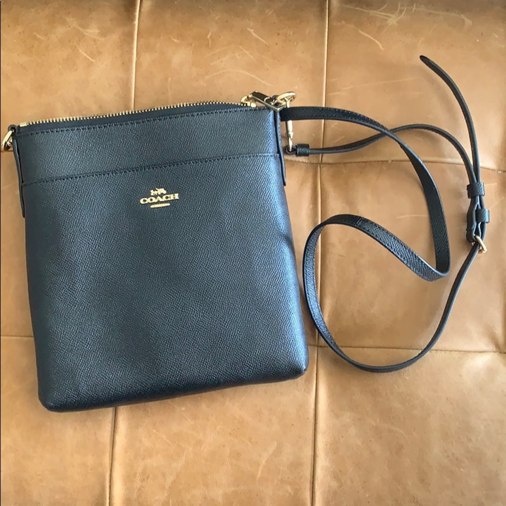 Coach Black Leather Crossbody
